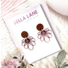 Rose Gold Chandelier Mini Earrings