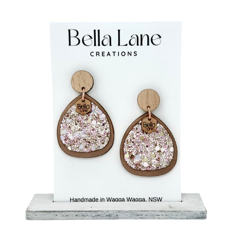 Rose Gold Bonanza Baby Earrings