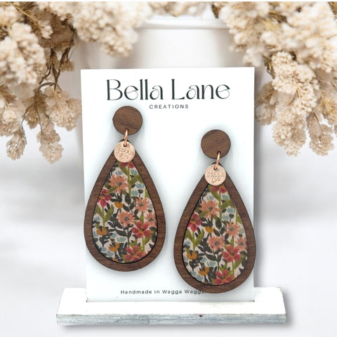 Autumn Garden Timber Teardrops