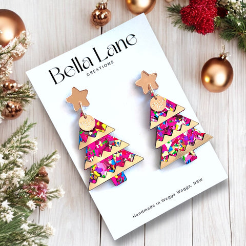 Christmas Disco Diva Earrings