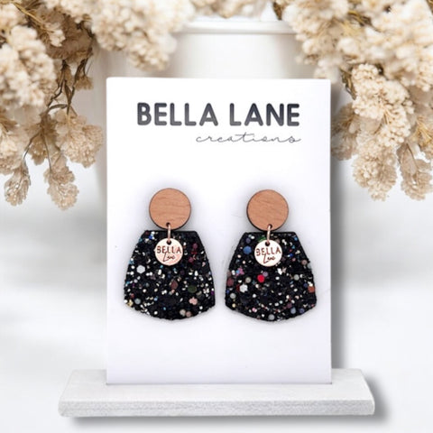 Disco Mini Trapezium Earrings