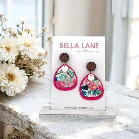 Dolcie Bloom + Pink Baby Drop Earrings