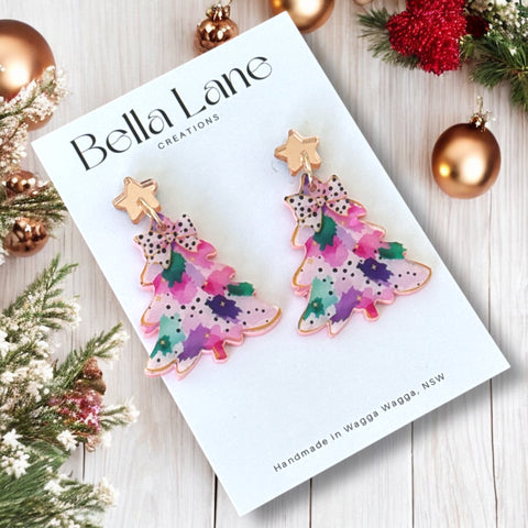 Pastel Party Christmas Trees