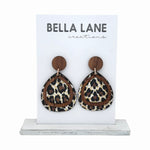 Coco Cheetah Baby Drop Earrings