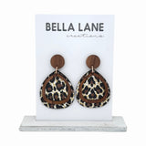 Coco Cheetah Baby Drop Earrings