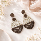 Ivory Lace Tuscany Earrings