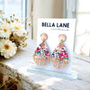 Summer Rose Gold Bella Earrings