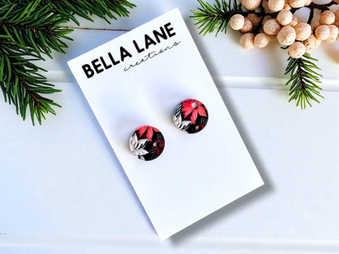 Native Christmas Acrylic Studs 16mm
