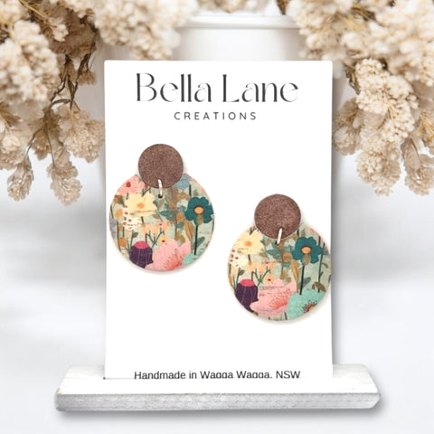 Floral Delight Luna Cut Out Earrings