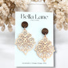 Boho Moroccan Rose Gold Earrings