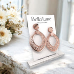 Rose Gold Bohemian Earrings