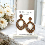 Bohemian Timber Earrings