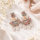 Confetti Bloom Statement Earrings