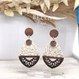 Ivory Lace Tuscany Earrings