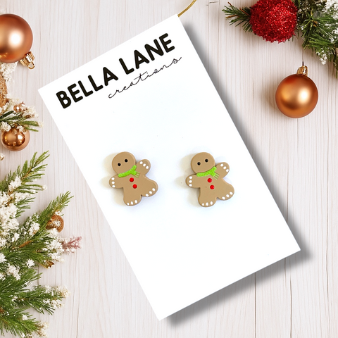 Gingerbread Christmas  Studs