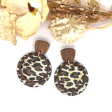 Coco Cheetah Luna Earrings