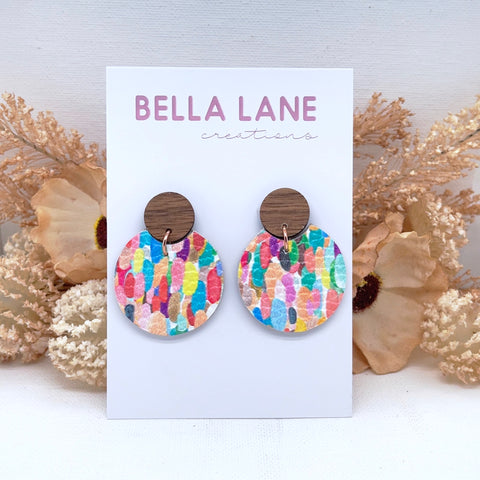 Rainbow Fantasy Luna Earrings