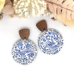 China Tea Luna Earrings